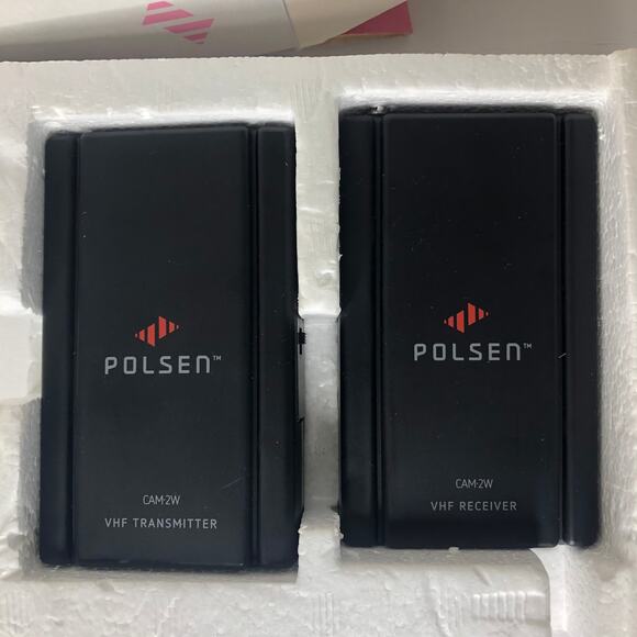 Polsen Camera Mountable VHF Wireless System CAM-2W-G1 FM - Picture 8 of 11